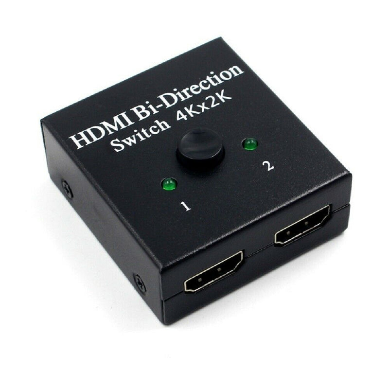 2x1 1x2 In Out UHD 4K Bi Direction HDMI 2.0 Switch Switcher Splitter Hub HDCP AU