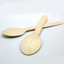 100 Disposable wood wooden utensils rustic wedding party shower spoons Scoops