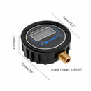 Car Digital Display Tire Pressure Inflatable Head Tire Pressure Test Psi Me