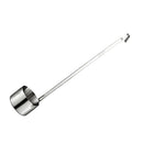 Long Handle Stainless Steel Wine Dipper Sauce Ladle Flat Bottom Spoon 50ml