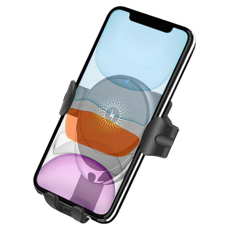 For Huawei B309 10W Car Qi Wireless Charger Air Outlet Phone Holder Bracket