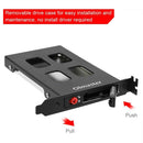 Oimaster Pci Mobile Rack Enclosure Hard Disk Drive Case Box For 2.5 Inch Sa