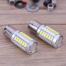 2pcs 1156 5630-33SMD Led Car Turn Signal Brake Light Tail Rear Reverse Lamp A