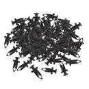 100pcs Auto Fender Bumper Clips Kit Push Pin Nylon Fastener Clips Set New