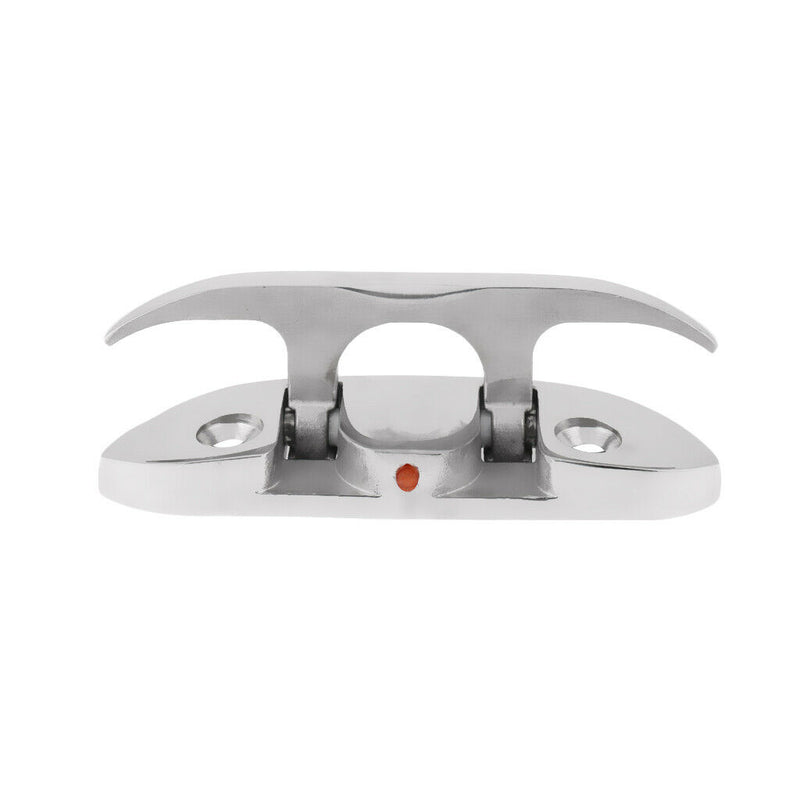 Stainless Steel Folding Cleat 4-1/2" Inch Cleat for Boat/Sailing/Marine