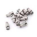 10pcs BNC Male Plug to F Female Jack Adapter Coax Connector Coupler ^