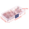 60Pcs Car Auto Copper Ring Terminal Wire Crimp Connector Bare Cable TerminaS Hn