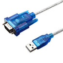 USB to RS232 COM Port Serial 9 Pin DB9 Adapter Cable Converter for Win 7