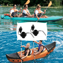 2 Pieces Durable Plastic Safety Air Valve Nozzle for Inflatable Boat Rubber