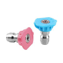 Quick-Connect Nozzle Kit For Gas Power Pressure Washers 4000 Psi Rating Wit