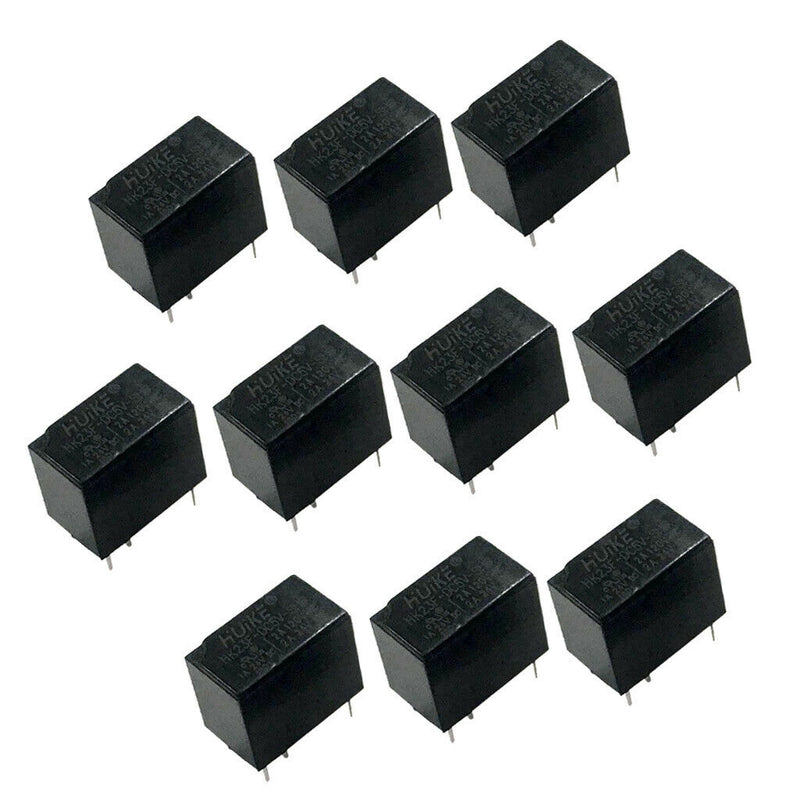Set of 10Pcs Insulation Resistance Mini Signal Relay HK23F-DC5V-SHG Relay