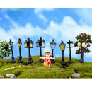 Micro Landscape Decor Mini Signpost & Street Light DIY Fairy Garden Ornament