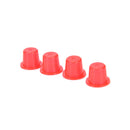 100x Small Plastic Tattoo Ink Cups Caps Holder Pigment Supplies M&