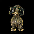 Cute Dog Animal Badges Clothes Sweater Pin Brooch Lapel Jacket Accessories A