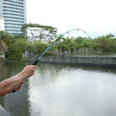 1.2M Portable Fiber Reinforce Plastic Lure Rod Telescopic Fishing Pole