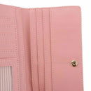 Women's Wallet Leather Wallet Long Purse Wallet Wallet Zipper Tote - purple