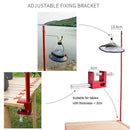 Detachable Camping Lantern Stand Outdoor Portable Garden Lamp BBQ Holder C2P0