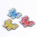 3pcs DIY Full Drill Diamond Painting Hairpin Butterfly Women Girls Headwear