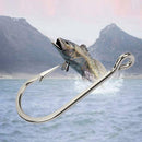1Pcs 20/0 Large Stainless Steel Fishing Hooks Big Game Thick Tuna 7731 Fish Hook