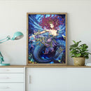 5D DIY Special Shaped Diamond Painting Fish Tail Cross Stitch Craft Kits