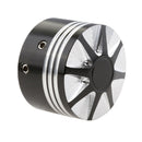 Front Axle Edge Nut Cover Cap For  Softail Dyna Sportster 883 1200