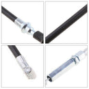 Black Rubber Coated Motorcycle Motorbike Clutch Cable Wire Line for 110 ATU