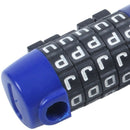 5 Letter Code Combination Suitcase password lock Blue N9O1