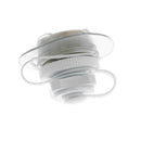 Inflatable Air Valve Caps with Base Twist Lock Dinghy Kayak Pool Raft White