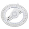 Portable Diameter Of 10cm Plastic 360 Degree Pointer Protractor Ruler