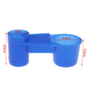 1PC Bird Drinker Double mouth drinker Drinking cup feeding trough Water bowl 3C