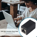 RJ45 8P8C Female to Female Ethernet LAN Cable Coupler Extender Plug Adapter