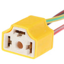 2 pcs Car Headlight Connector H4-Lamp Lamp Holder S250  3C