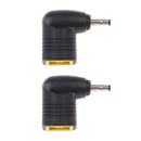 2pcs DC 4.0x1.7mm Male to Square Female Jack Power Adapter Socket For Lenovo