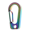 3pcs Titanium Alloy Carabiner Clip Snap Hook Keychain Camping Outdoor Tools