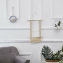 Bohemian Handmade Macrame Tassel Wall Hanging Art Woven Tapestry Photo Clips