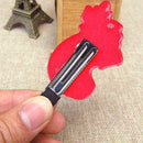 Women Girl Christmas Tree Snowman Mini Hairpin Hair New Gift Clip K3O7 V2F4