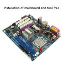 9cm CPU Cooling Fan 2 Heat Pipes Desktop LED Cooler Radiator (Color Light)