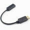20cm 1080P Black Display Ports DP To HDMI Adapter Converter PC Computer New
