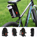Bicycle Saddle Bag with Water Bottle Pocket Bike Rear Seat Tail Bags Z`US
