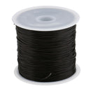 2 Rolls 60M Elastic Black Salon Hair Weave Sew Decoration Thread for Wig Weft