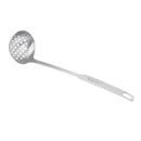Stainless Steel Slotted Ladle Strainer Skimmer Spoon Colander Picnic Utensil
