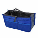 Fashion Dual Bag Organizer Mp3 Phone Cosmetic Book Storage Nylon Bag In Bag
