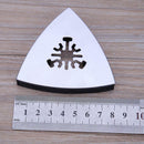 1pc 80mm Triangular Sanding Pad Oscillating Multi Tools Stainless Steel hv2n