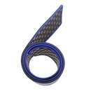 Blue Rear Bumper Protection Rubber Strip Anti-Scratch Door Sill Guard