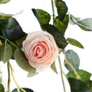180cm Artificial Rose Flower Vine Wedding Decorative Real Touch Silk Flower I2W9
