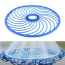 Net Fishing Hand Throwing Net Special Aluminum Ring Catch Auxiliary Accessory-