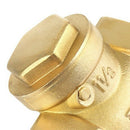 Internal Thread Brass Check-Back Swing Type Horizontal Check Valve 1.6Mpa T