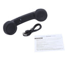 Bluetooth Mic Headphones Black Retro Phone Handset Mic Speaker Phone Call R U1D8