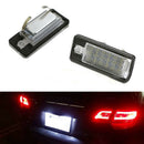 2X Error Free LED License Plate Light Lamp For Audi A3/S3 A4 B6 A4 B7 S4 B6 B7 R