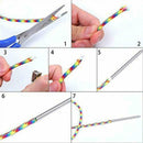 6Pcs/Set Stainless Steel Paracord FID Set Lacing Stitching Needles And Smoothing
